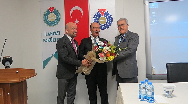 Şahin Balcıoğlu, KSÜ’de “Başarının Temeli Sevgi” Başlıklı Konferans Verdi