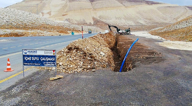 YEDİKUYULAR’DA ALTYAPI ÇALIŞMALARI TAMAMLANDI