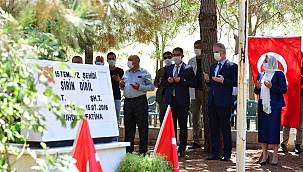 GAZİANTEP VALİSİ DAVUT GÜL 15 TEMMUZ GÜNÜNÜN KAHRAMANLARINI ZİYARET ETTİ