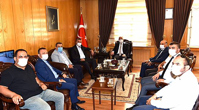 İÇ İŞLERİ KOMİSYON BAŞKANI CELALETTİN GÜVENÇ ÇOK ÖNEMLİ ZİYARETLERDE BULUNDU.