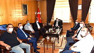 İÇ İŞLERİ KOMİSYON BAŞKANI CELALETTİN GÜVENÇ ÇOK ÖNEMLİ ZİYARETLERDE BULUNDU.