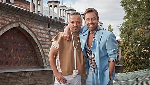 TASARIMCI EMRE ERDEMOĞLU DEFİLESİNDE MURAT DALKILIÇ PODYUMDA YÜRÜDÜ