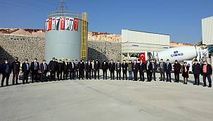 ÇİMKO’NUN 25’İNCİ HAZIR BETON TESİSİ ÜRETİME BAŞLADI