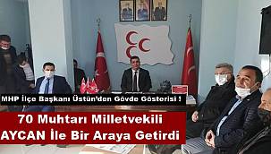 MHP İlçe Başkanı Üstün’den Gövde Gösterisi!