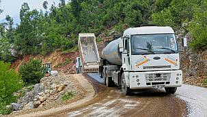 Andırın ve Pazarcık’ta Yol Yatırımları Sürüyor