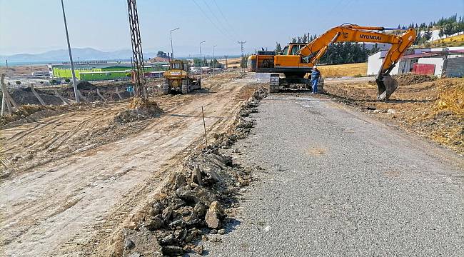 Türkoğlu’nun Yeni Bulvarı Tamamlanıyor