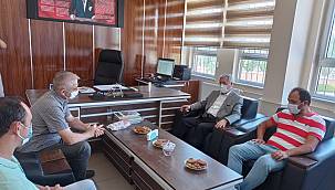 Üniversitemiz Rektörü Prof. Dr. Niyazi Can’ın, Dulkadiroğlu Rehberlik ve Araştırma Merkezini Ziyaretinde KSÜ’nün Etkili Tanıtımı ve Tercih Süreci Konuşuldu