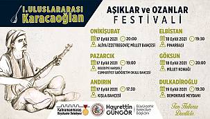 I. Uluslararası Karacaoğlan Aşıklar ve Ozanlar Festivali Başlıyor