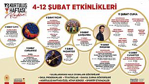 KURTULUŞ HAFTASI ETKİNLİKLERİ BAŞLIYOR