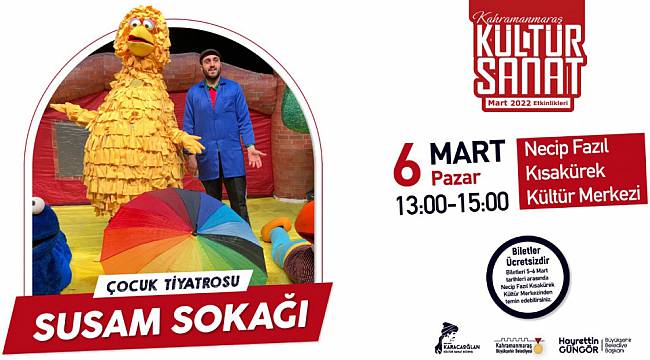 ETKNLİKLER SUSAM SOKAĞI İLE BAŞLIYOR