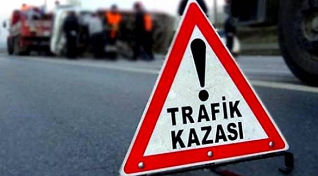 TRAFİK KAZASI:1 ÖLÜ 3 YARALI