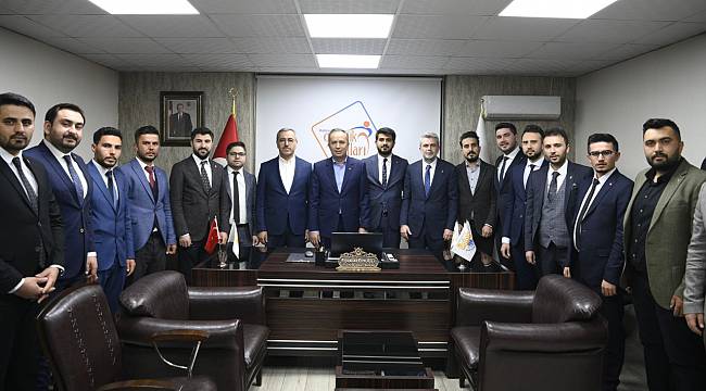 Başkan Güngör MKYK Üyesi Ceylan’la Teşkilatla Buluştu