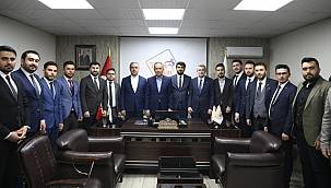 Başkan Güngör MKYK Üyesi Ceylan’la Teşkilatla Buluştu