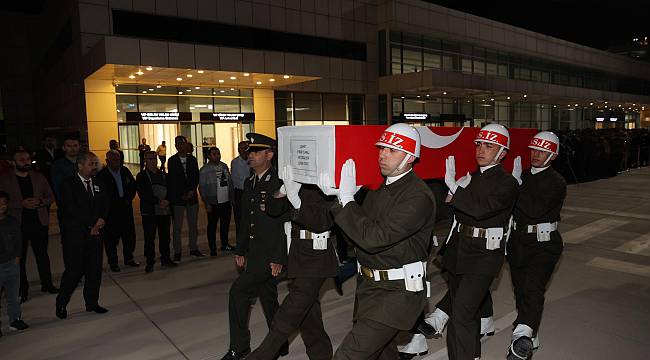 Şehit Fırat Canlı’nın cenazesi Kahramanmaraş'a getirildi!