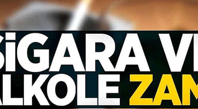 Alkol ve sigaradan alınan ÖTV miktarı yüzde 14.81'e yükseldi...!