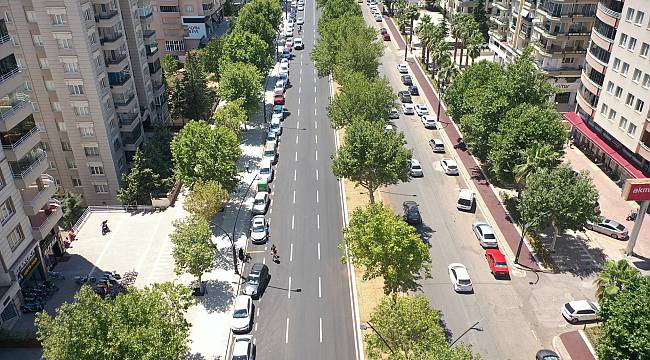 Binevler Cadde Yenileme Projesinde Asfalta Geçildi.