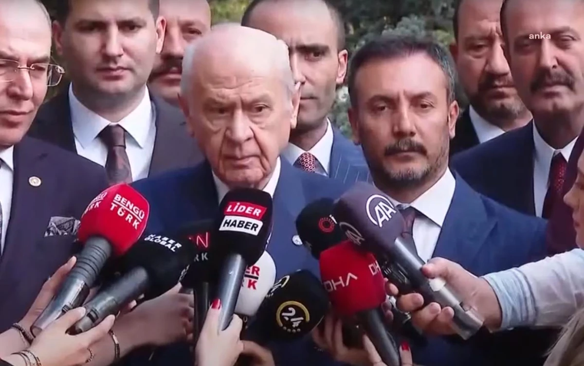 MHP lideri Bahçeli'den önemli açıklamalar...!