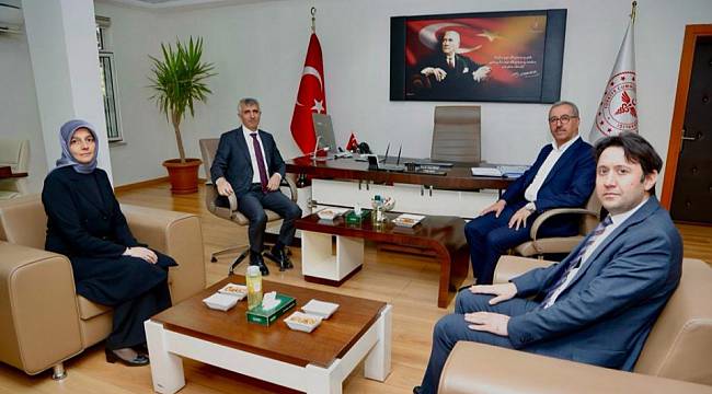 Güngör ve Ünlüer'den İl Sağlık Müdürü Şirikçi'ye Hayırlı Olsun Ziyareti