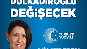Kahramanmaraşta bir ilk Kadın Belediye Başkanı...