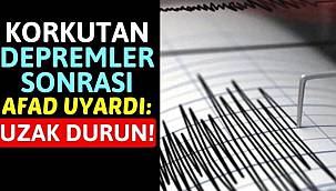 Malatya'da Depremler Oldu, Kahramanmaraş Sokaklara Döküldü!