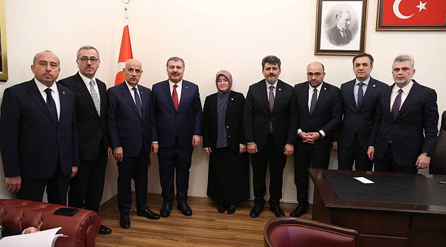 Kahramanmaraş Heyetinden Sağlık ve Adalet Bakanlarına Ziyaret