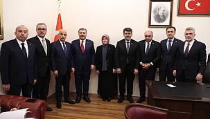 Kahramanmaraş Heyetinden Sağlık ve Adalet Bakanlarına Ziyaret