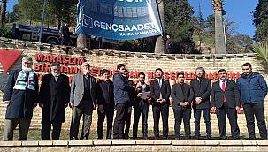 Saadet Partisi gençlik kolları Cumhurbaşkanı R.TAYYİP  Erdoğana serzenişte bulundu.