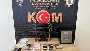 Kahrmanmaraş Emniyetimiz Halkımızın Huzuru için Operasyonel Faliyetlere Devam Ediyor 