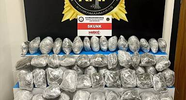 50 kg uyuşturucu ele geçirildi