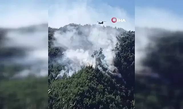Onikişubat kırsalındaki yangın 3 gündür sürüyor