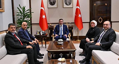 Vekillerimiz Mucbir Sebeple İlgili Ankara' da Ziyaretlerde Bulundular .