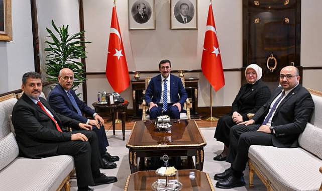 Vekillerimiz Mucbir Sebeple İlgili Ankara' da Ziyaretlerde Bulundular .