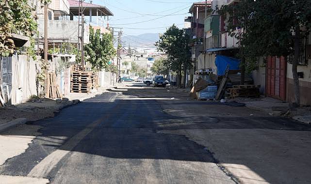 Altyapısı Tamamlanan Yolların Kaplamaları Sokak Sokak Devam Ediyor