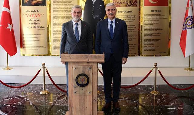 Başkan Görgel’den Emniyet Müdürü Yiğit’e Ziyaret