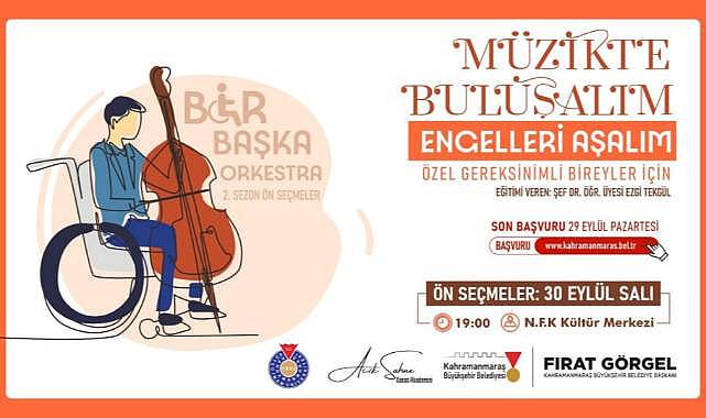 Büyükşehir’in “Bir Başka Orkestra”sı Yeni Seslerini Arıyor