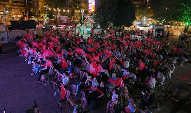 Kahramanmaraş Milli Maçta Tek Yürek Oldu