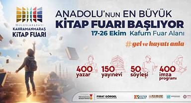 10. Uluslararası Kahramanmaraş Kitap Fuarı Etkinlik Takvimi