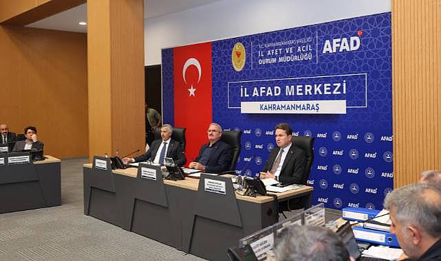 AFAD İl Koordinasyon Toplantısı’nda Şehrin Geleceği Konuşuldu