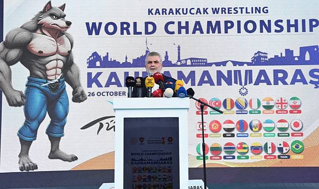 “Bugün Dünya Güreş Tarihine Kahramanmaraş’tan Bir Sayfa Daha Ekleniyor”