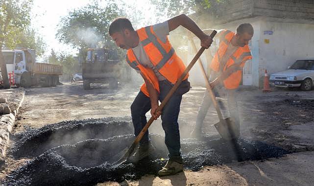 Mehmet Akif’te Altyapının Ardından Yol Onarımları Başladı