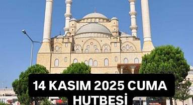 14.11.2025 Cuma Hutbesi