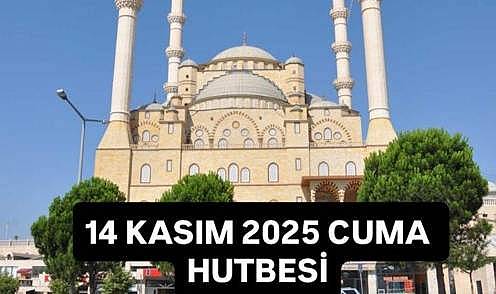 14.11.2025 Cuma Hutbesi
