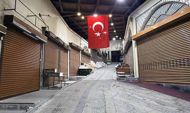 Asırlık Çarşıda Modern Dokunuş; Aydınlatmalar Baştan Aşağı Yenileniyor