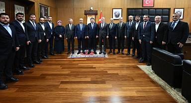 Başkan Görgel, Adalet Bakanı Yılmaz Tunç’u Ağırladı