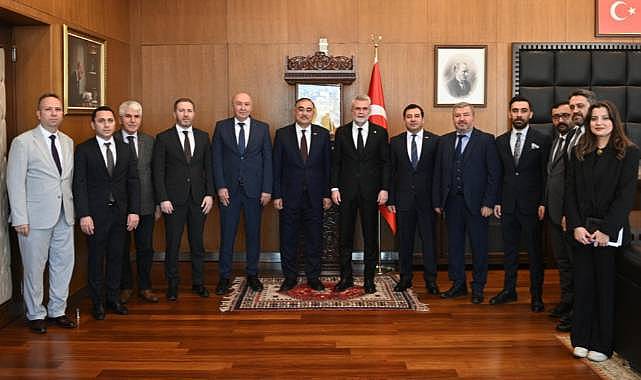 Başkan Görgel, Azerbaycan Büyükelçisi Reşad Memmedov’u Ağırladı