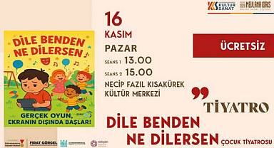 Çocuklar Pazar Günü Büyükşehir’in Tiyatrosuyla Eğlenceye Doyacak