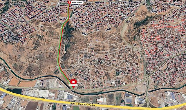 Sümbüllü Caddesi'nin Tekerek'e Çıkış Şeridi 24 Kasım'a Kadar Trafiğe Kapatıldı!