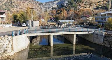 Büyükşehir, Döngel’in Yeni Köprüsünü Ulaşıma Açtı