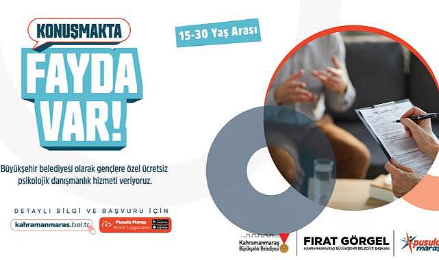 Büyükşehir’in Gençlere Yönelik Ücretsiz Psikolojik Danışmanlık Hizmeti Devam Ediyor