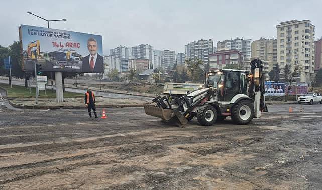 Büyükşehir Sahada Müdahalelerini Sürdürüyor